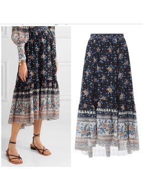 Ulla Johnson Marina floral skirt Sz 4